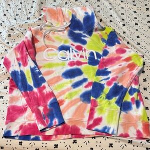 Calvin Klein Multicolor Tie-Dye Hoodie